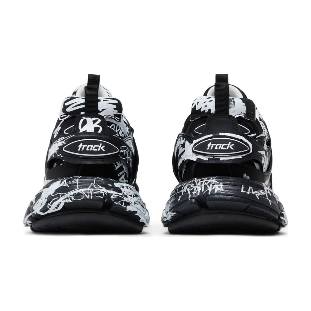Balenciaga Track Sneaker 'Graffiti - Black White' - kickpit