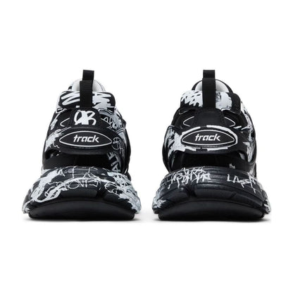 Balenciaga Track Sneaker 'Graffiti - Black White' - kickpit