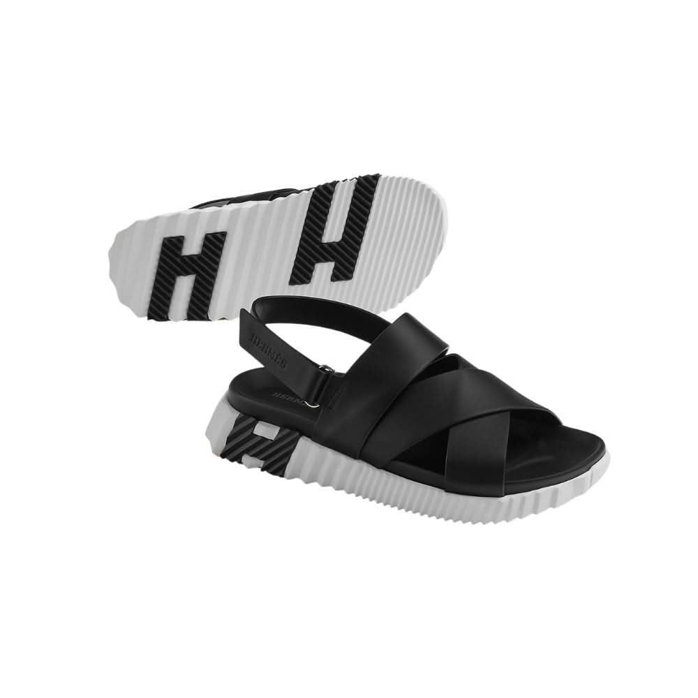 Hermes Electric sandal "Black" - kickpit