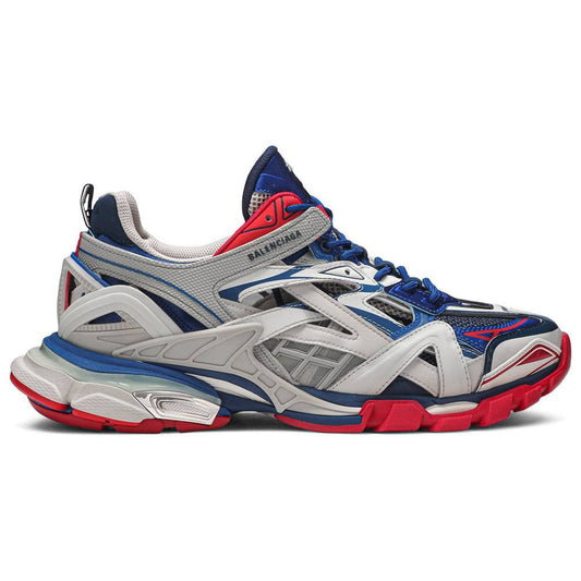 Balenciaga Men's Beige And Blue Track 2 - kickpit