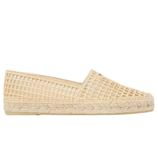 Prada Crochet espadrilles 'Natural' - kickpit