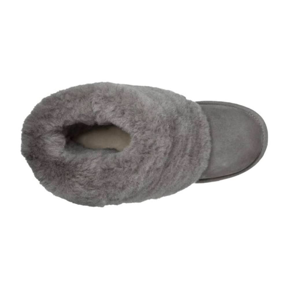 UGG Bailey Button Triplet II Chestnut Boots 'Grey' - kickpit