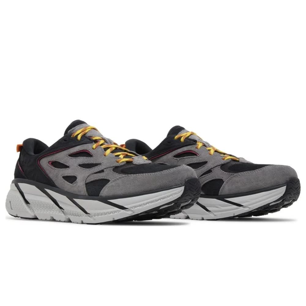 Hoka Clifton L Suede 'Black Lunar Rock' - kickpit