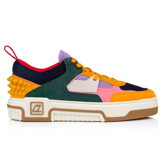 Astroloubi Sneakers - Veau velours, suede and calf leather - Multicolor - kickpit