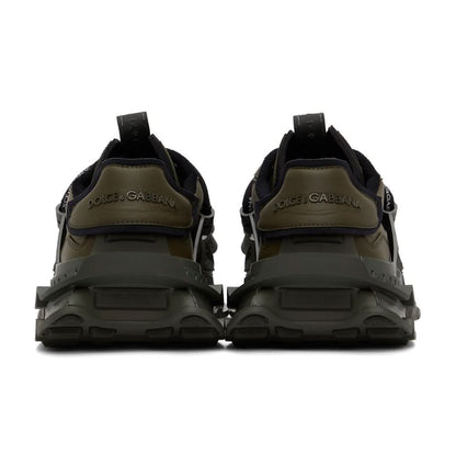 Dolce & Gabbana Khaki Space Low-Top Sneakers - kickpit