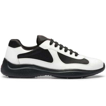 Prada  America's Cup Patent Leather "White / Black" - kickpit