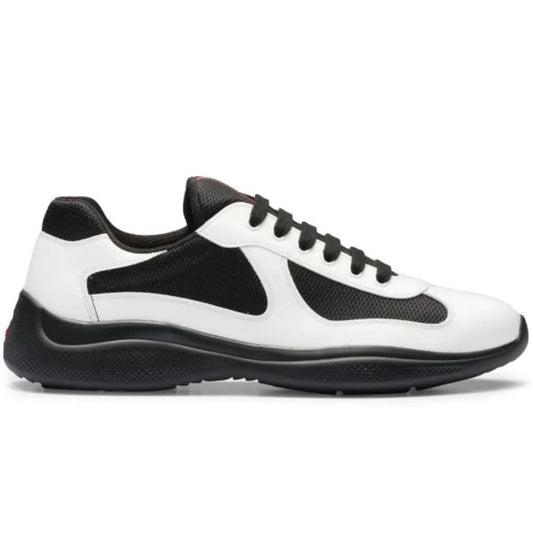 Prada  America's Cup Patent Leather "White / Black" - kickpit