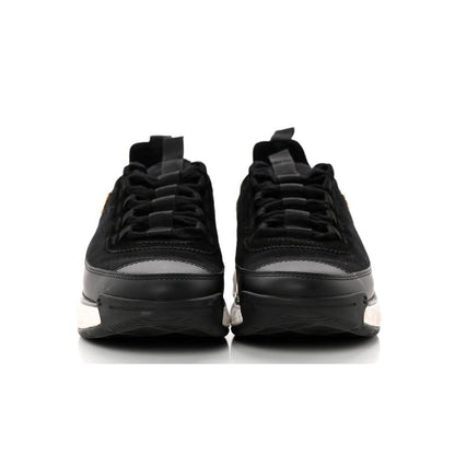 Chanel Velvet Calfskin & Mixed Fibers Sneaker 'Black' - kickpit