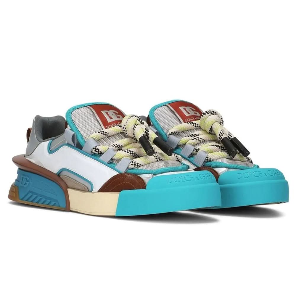 Dolce & Gabbana Portofino 'White Brown Blue' - kickpit