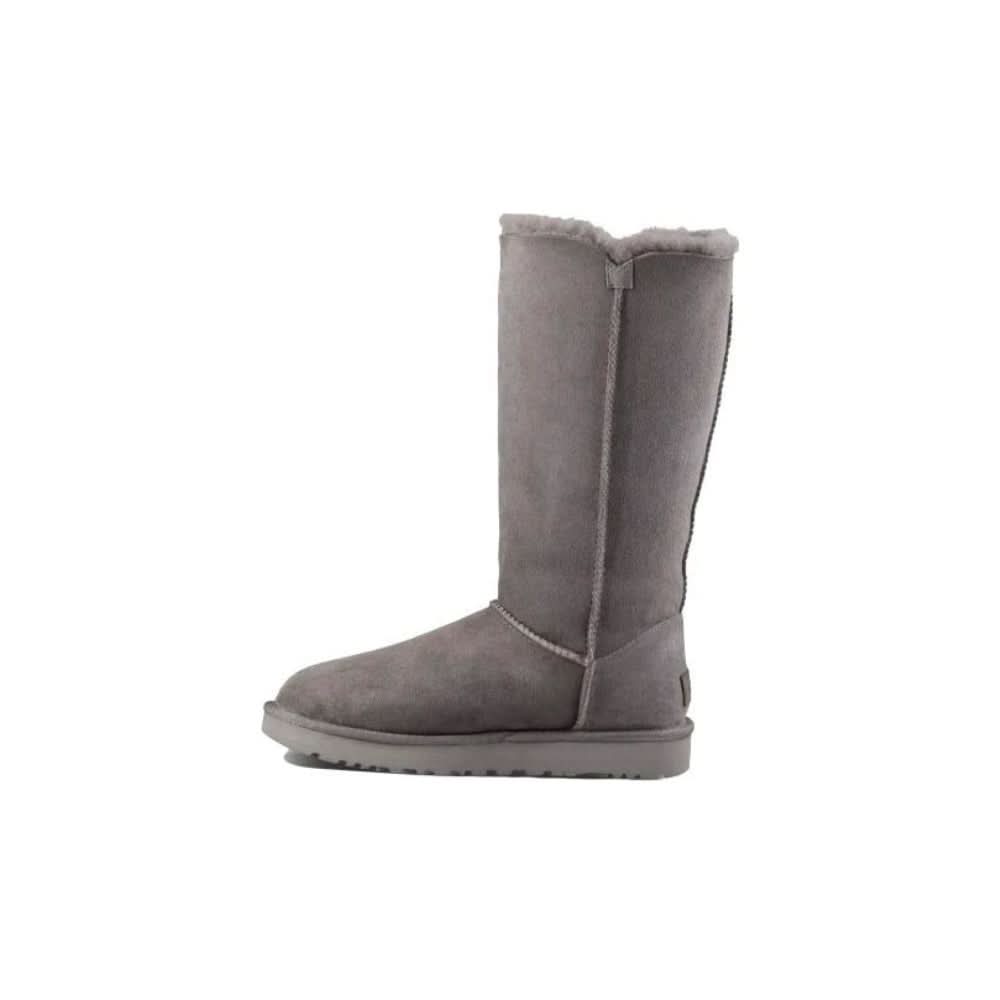 UGG Bailey Button Triplet II Chestnut Boots 'Grey' - kickpit