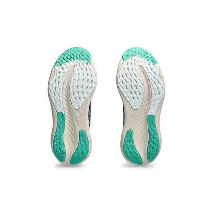 Asics Gel Nimbus 26 Wide 'French Blue Electric Lime'