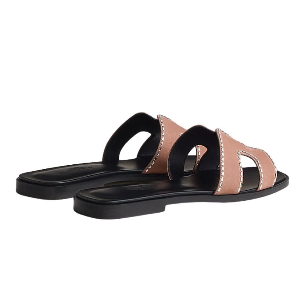 HERMES Oran Sandal "Rose Perle" - kickpit