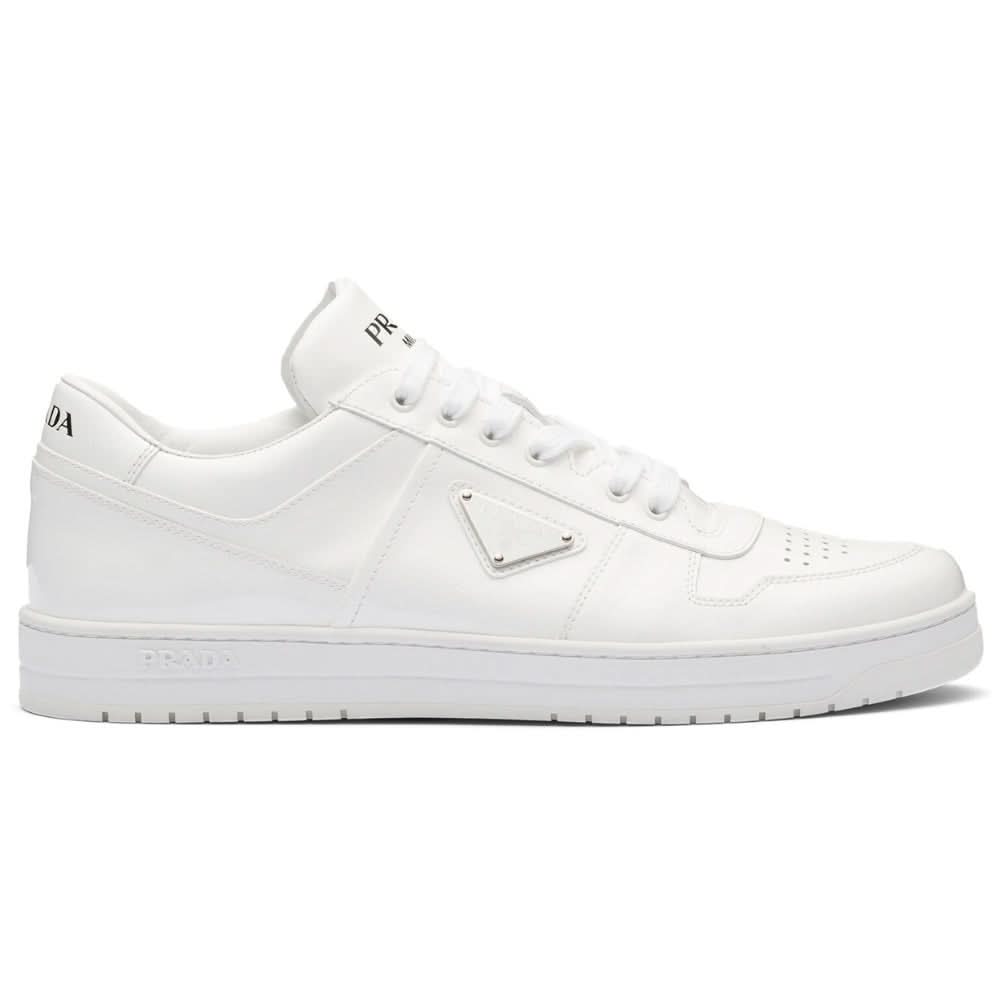 Prada Downtown Leather 'White' - kickpit