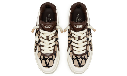 Valentino  Garavani One Stud XL low-top Sneakers "Beige"