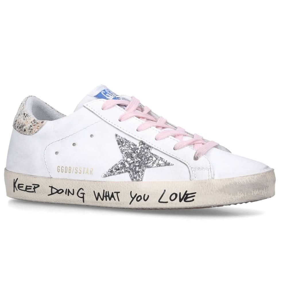 GOLDEN GOOSE  Leather Superstar Sneakers - kickpit