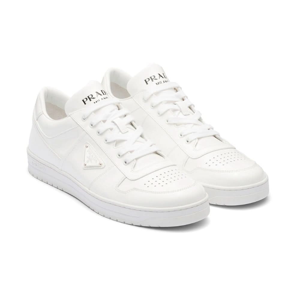 Prada Downtown Leather 'White' - kickpit
