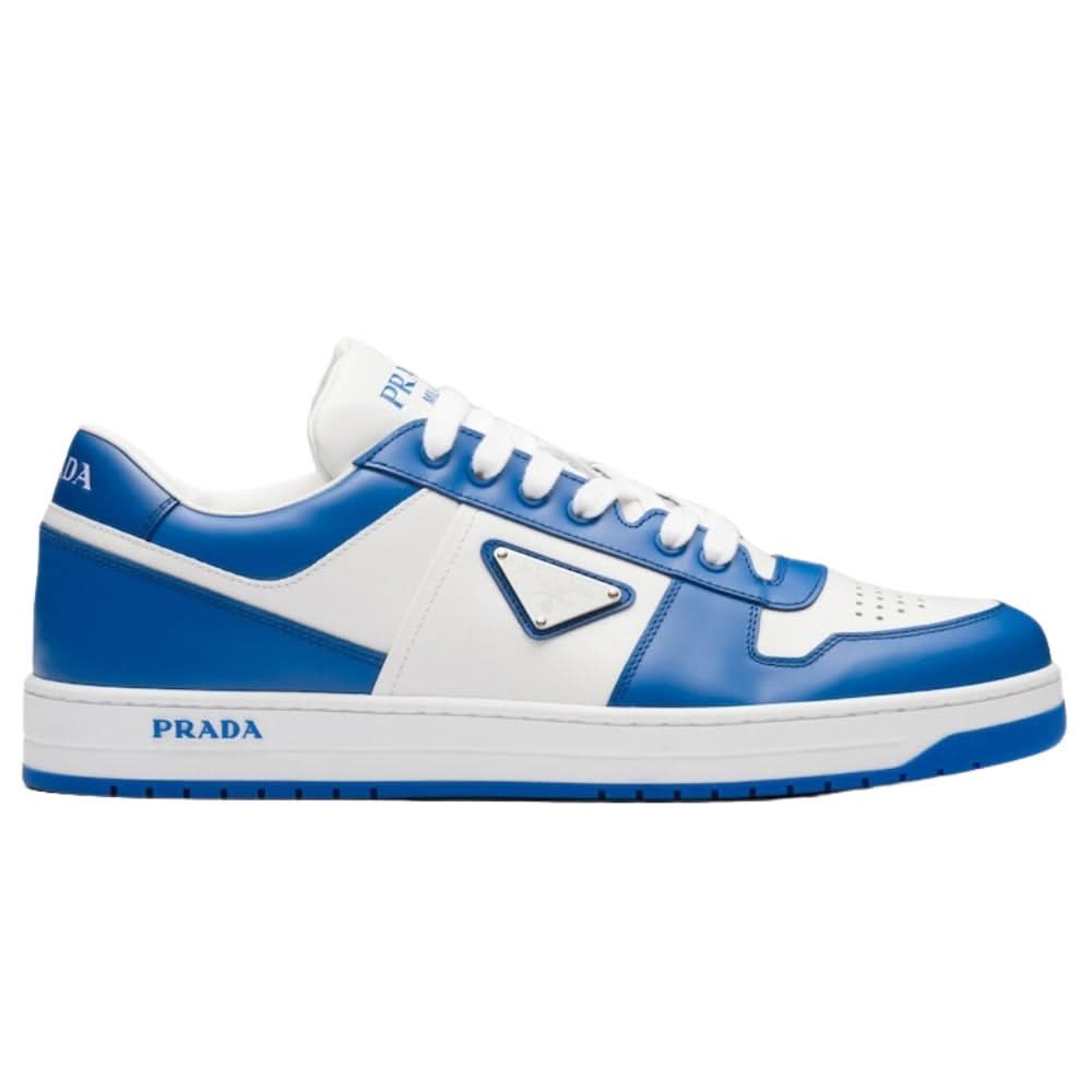 Prada Downtown Leather 'White Cobalt' - kickpit
