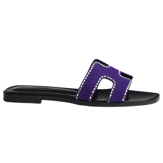 HERMES Oran Sandal "Violet Majorette" - kickpit