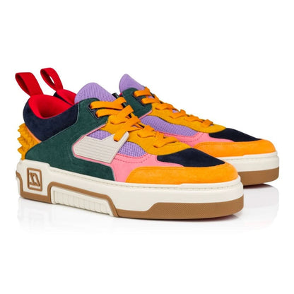 Astroloubi Sneakers - Veau velours, suede and calf leather - Multicolor - kickpit