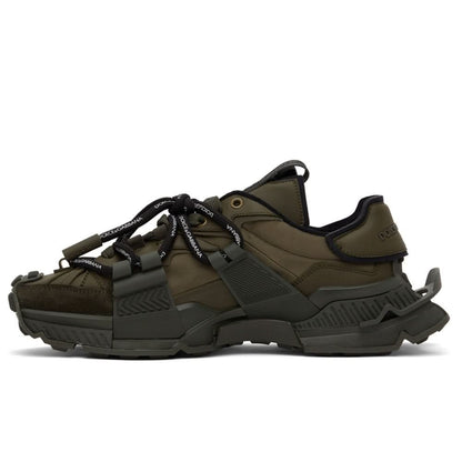 Dolce & Gabbana Khaki Space Low-Top Sneakers - kickpit