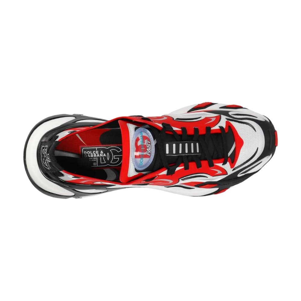 Dolce & Gabbana Fast Sneakers 'Red' - kickpit