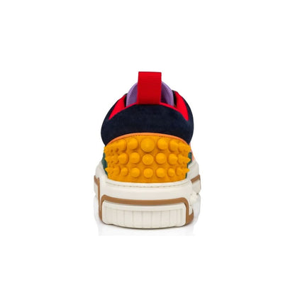 Astroloubi Sneakers - Veau velours, suede and calf leather - Multicolor - kickpit