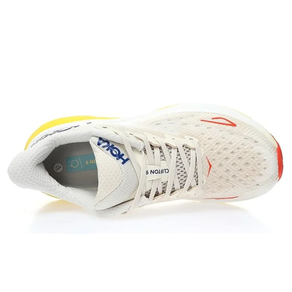 Hoka Clifton 9 'Eggnog Passion Fruit' - kickpit