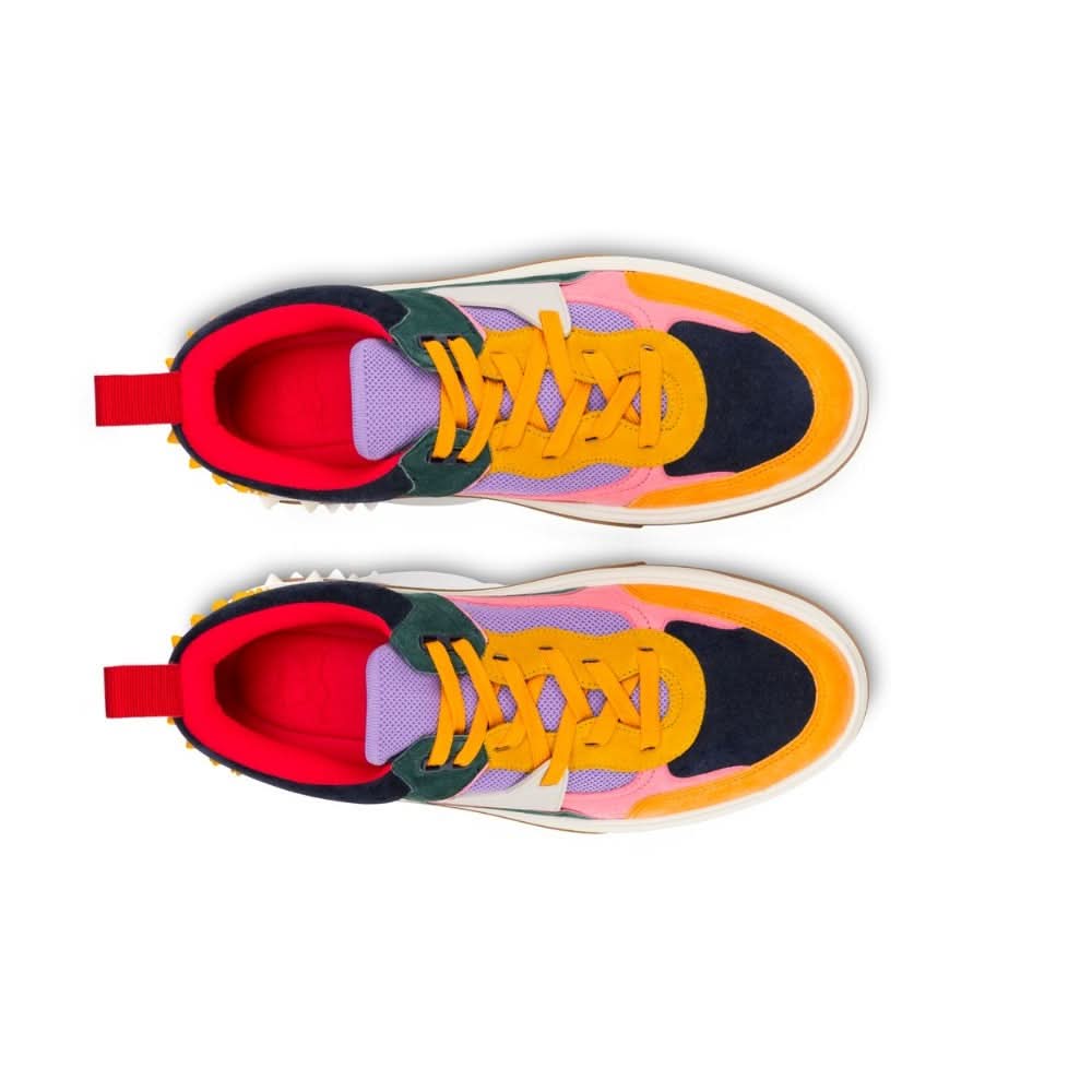 Astroloubi Sneakers - Veau velours, suede and calf leather - Multicolor - kickpit