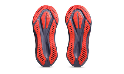 Asics Novablast 5  'Greyish Purple/Coral Reef'