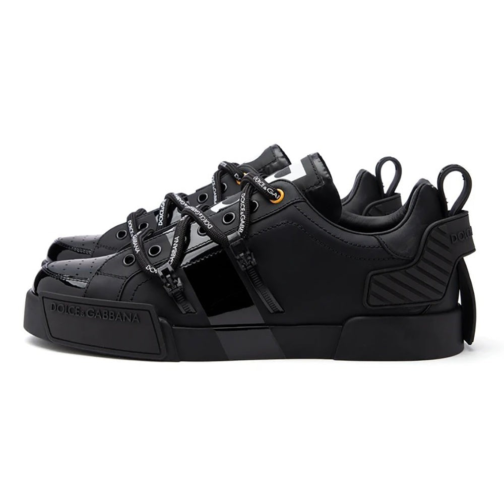 Dolce & Gabbana Portofino Sneakers in Black - kickpit
