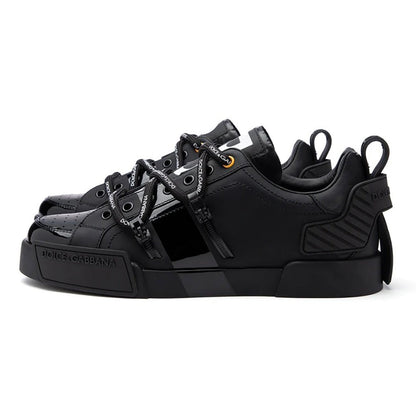 Dolce & Gabbana Portofino Sneakers in Black - kickpit