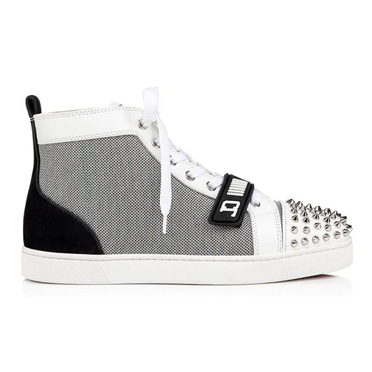 Christian Louboutin High Tops | Lou Spikes Vs Flat Multi - kickpit