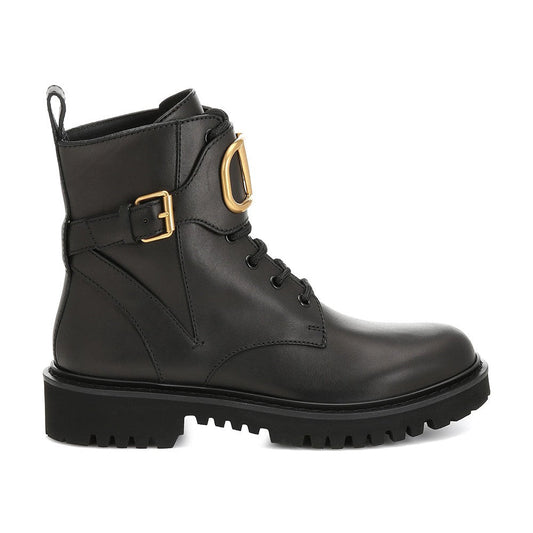 Valentino Garavani VLOGO leather ankle boots - kickpit