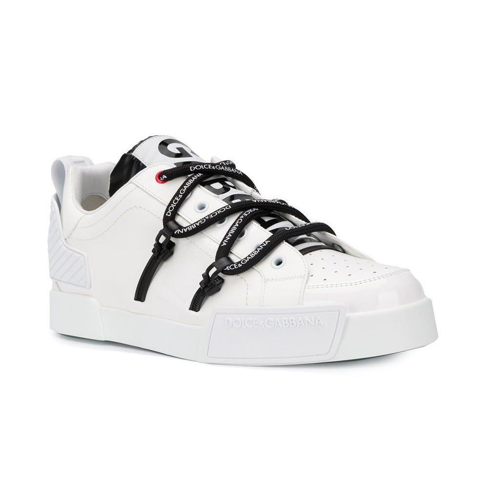 Dolce & Gabbana Portofino Logo-Embossed Sneakers - kickpit