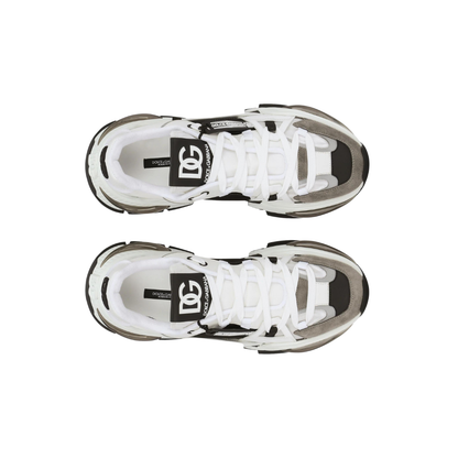 Dolce & Gabbana Mixed-Material Airmaster Sneakers - kickpit