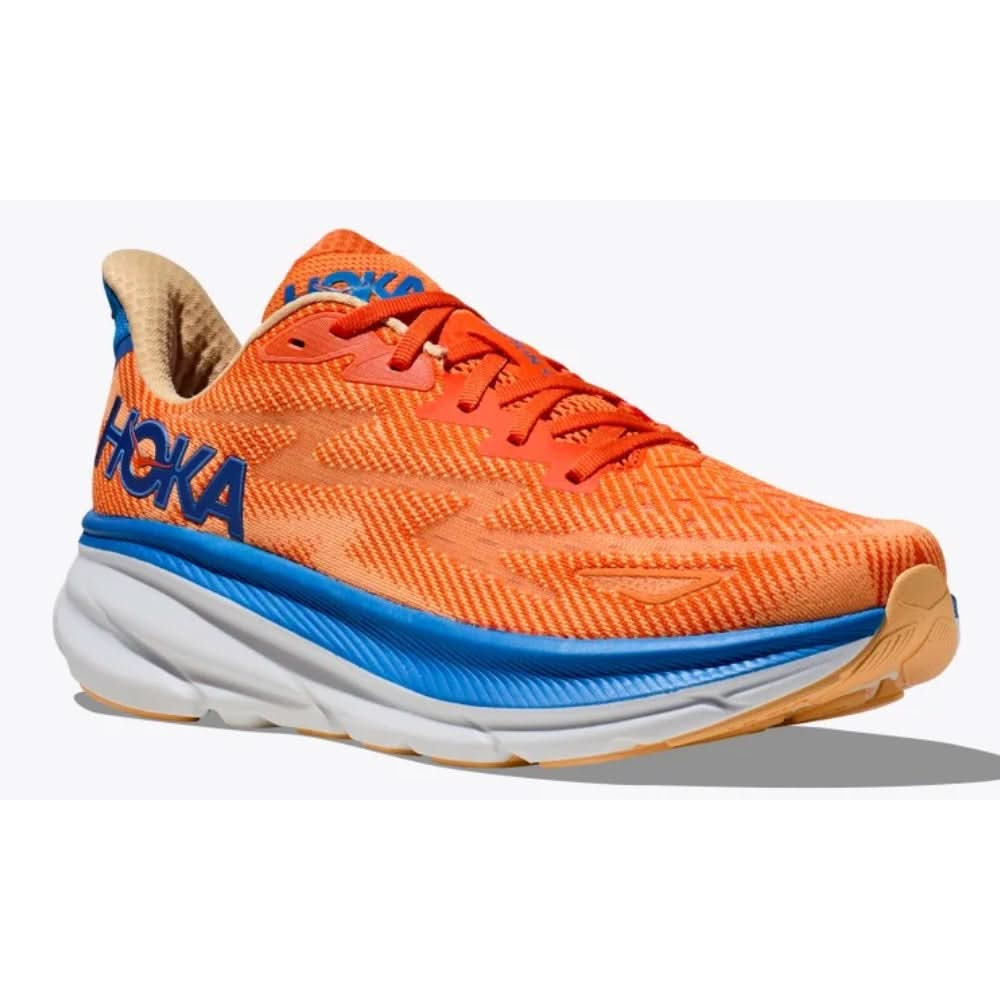 Hoka Clifton 9 'Vibrant Orange Impala' - kickpit