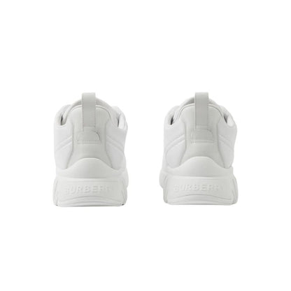 Burberry Quilted Leather Classic Sneakers 'White' - kickpit
