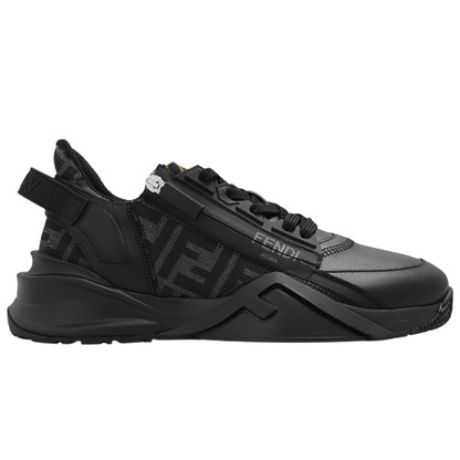 Fendi Flow Black leather low-tops - kickpit