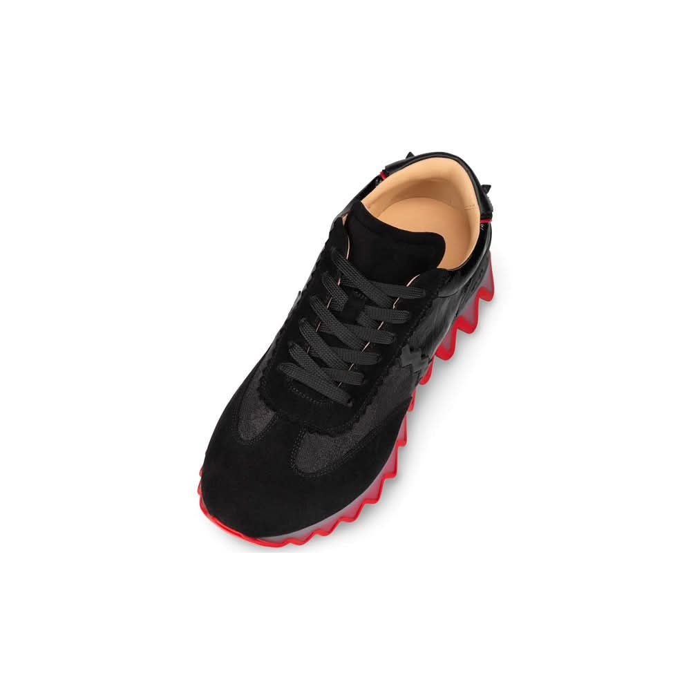 Christian Louboutin Loubishark Suede Low-Top Sneakers - kickpit