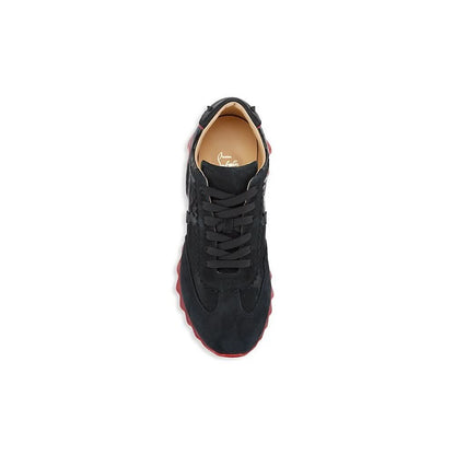 Christian Louboutin Loubishark Suede Low-Top Sneakers - kickpit