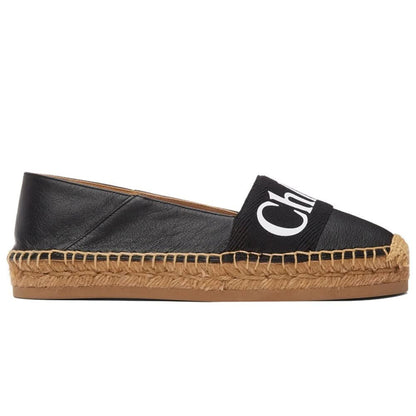CHLOÉ Black Woody Espadrilles - kickpit