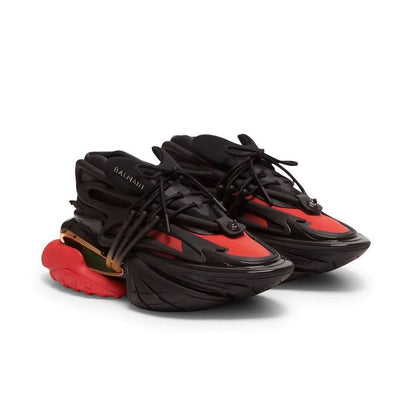 Balmain Unicorn Low 'Black Red' - kickpit