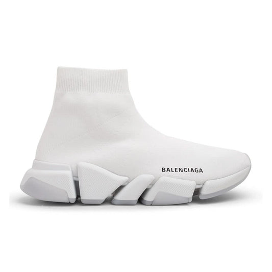 Balenciaga Speed 2.0 Lt Sneakers In White - kickpit