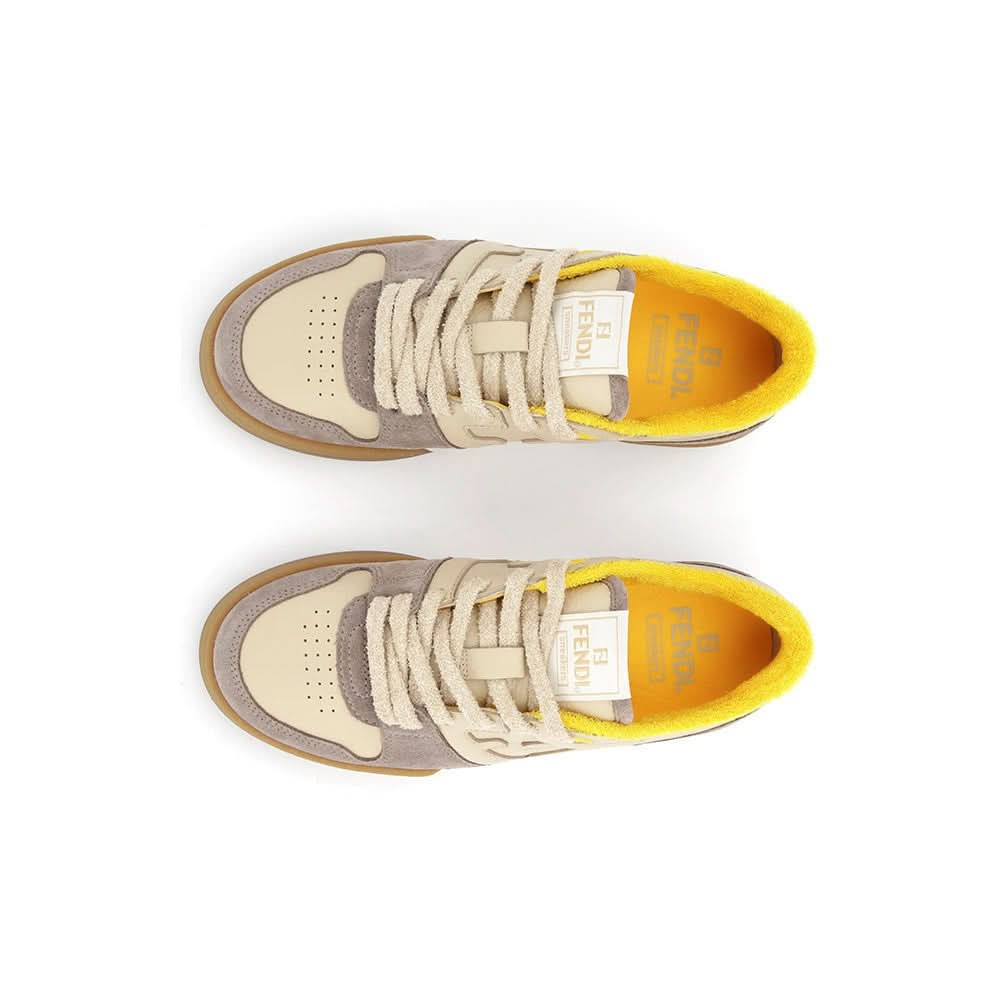 Fendi Match Low Top Sneaker "Giallo" - kickpit