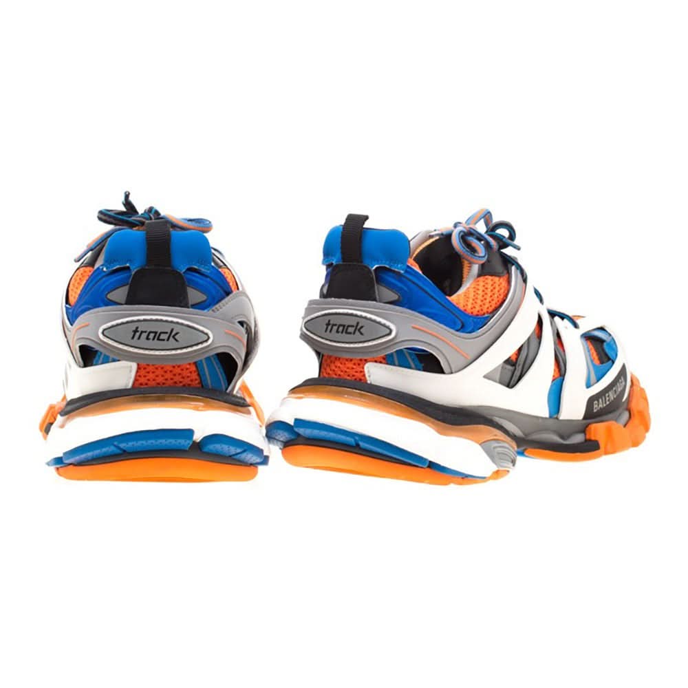 BALENCIAGA Multicolor Leather/Mesh Track Lace Up - kickpit