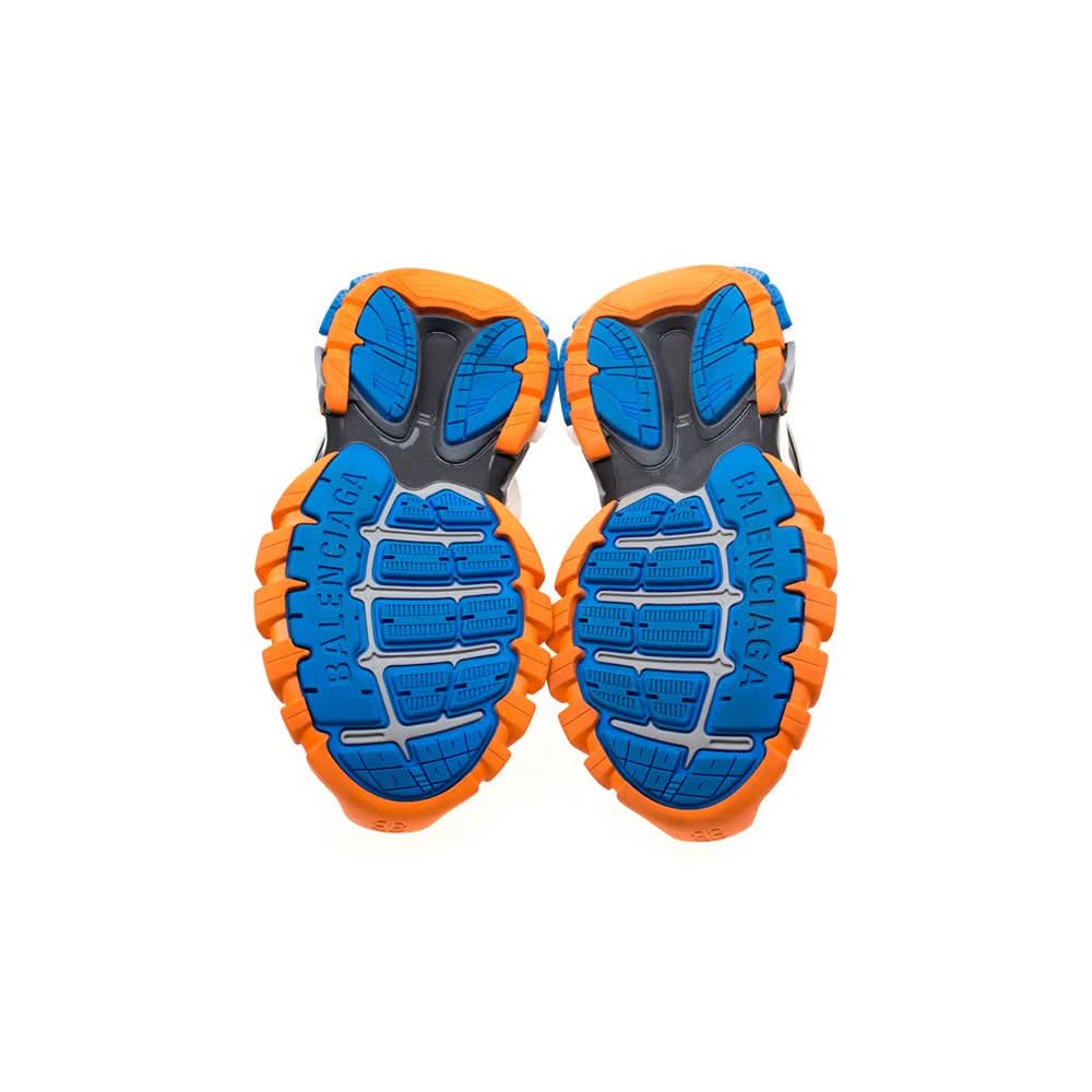 BALENCIAGA Multicolor Leather/Mesh Track Lace Up - kickpit