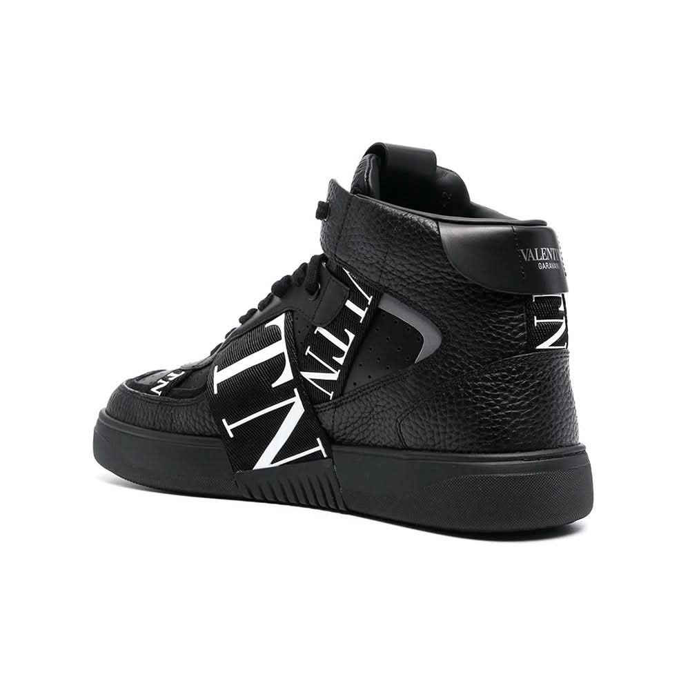 Valentino Garavani logo-print stripe-detail sneakers - kickpit