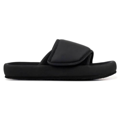 Yeezy Season 7 Nylon Slipper 'Graphite' - kickpit