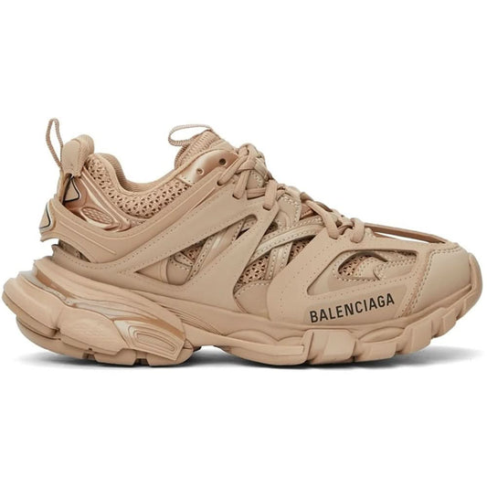 BALENCIAGA Beige Track Sneakers - kickpit