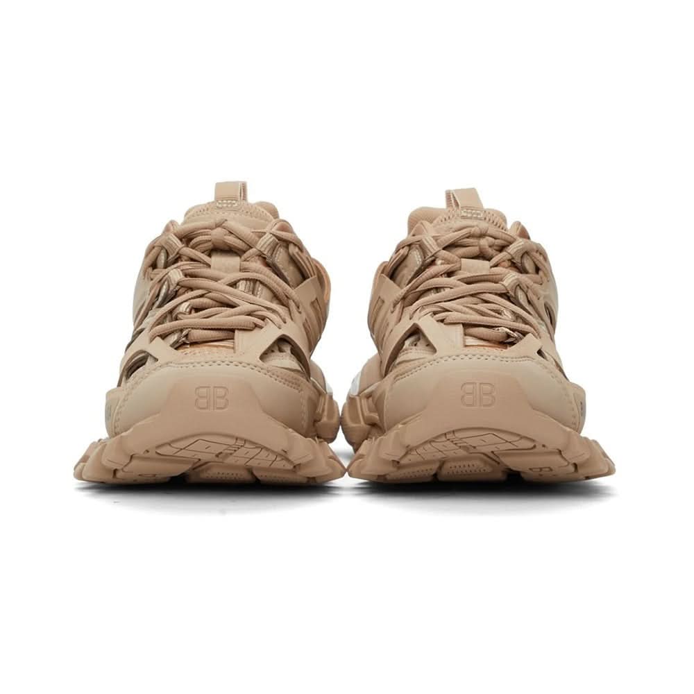 BALENCIAGA Beige Track Sneakers - kickpit